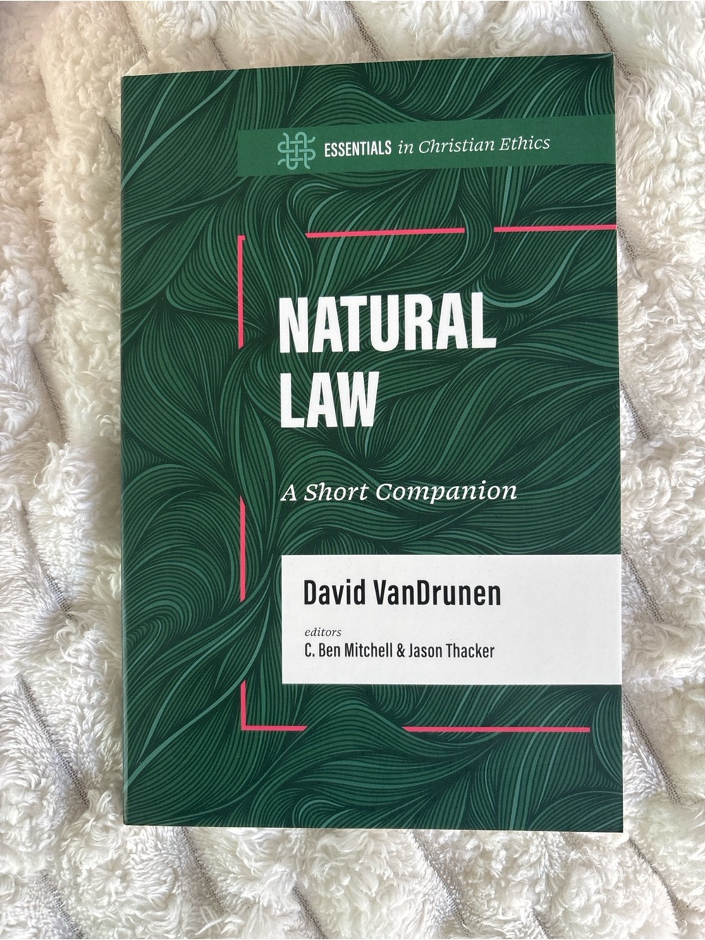 Natural Law A Short Companion Paperback Book - David VanDrunen